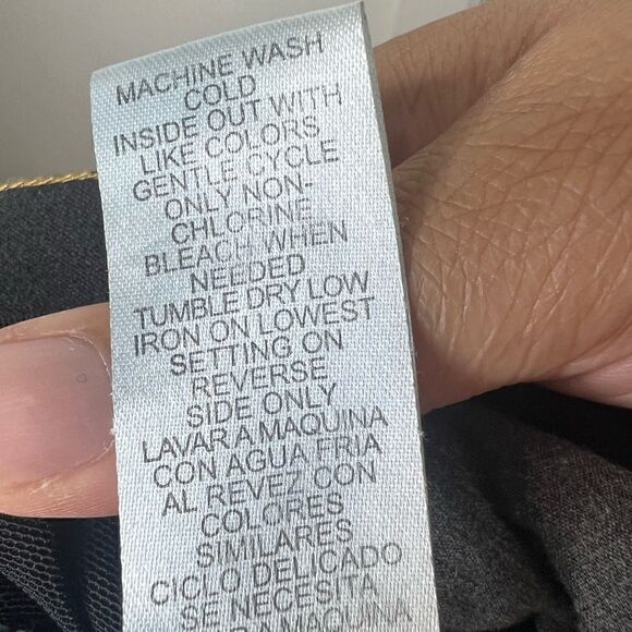 Democracy Blue Ab Solution Stretch Distressed Ankle Skinny Jeans Size 6 - Picture 9 of 9